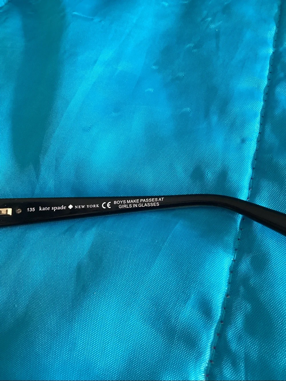kate spade Black Polka Dot Eyeglasses